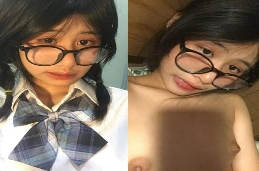 Em nữ sinh quyến rũ đeo kính, ai dám chinh phục?