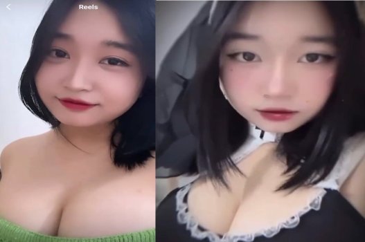 Hầu gái nóng bỏng sỡ hữu khu vực ngực lớn gợi cảm