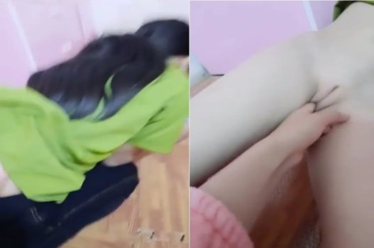 Bé ếch có bầu, chị bắt anh đứng lại