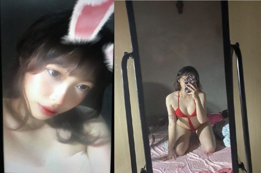 Phim sex cô gái xinh mặc nội y đỏ gợi cảm