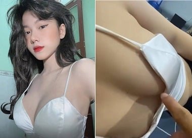 Liếm vú xinh đẹp của đứa em gái này
